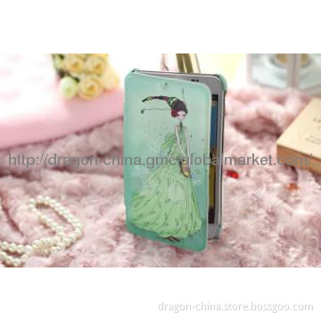 N7100 Fashion Leather Wallet Leather Cover For Samsung Galaxy Note 2